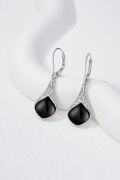 wholesale Sterling Silver Celtic Teardrop Drop Earrings Jewelry Gifts for Women-0-21