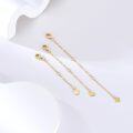 wholesale 14K Gold Adjustable Chain Extender 1 5 2 3 for Necklace Bracelet Anklet-0-3