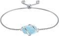 wholesale  Sterling Silver Gemstone Dainty Link Bracelet for Women -0-84