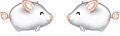 wholesale 925 Sterling Silver Pig Stud Earrings with Rose Gold Accents-0-0