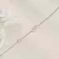 wholesale 925 Sterling Silver Heart & Infinity Charm Bracelet - Adjustable Gift for Her-0-2