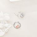 wholesale 925 Sterling Silver Pig Hoop Earrings for Sensitive Ears-0-1
