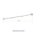 wholesale 925 Sterling Silver Plated 14k Yellow Gold 2 3 4 Necklace Chain Extender Dainty Strong Removable Jewelry Extension for Necklaces & Bracelets-0-25