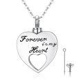 wholesale 925 Sterling Silver Forever in My Heart Tree of Life Cremation Jewelry Urn Pendant Necklace-0-0
