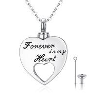 wholesale 925 Sterling Silver Forever in My Heart Tree of Life Cremation Jewelry Urn Pendant Necklace-Snake Urn