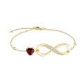 TOUPOP 14K Gold Custom Name Bracelet, Women's Personalized Jewelry Gift-0-0