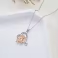 TOUPOP Sterling Silver Heart Sister Necklaces For 3 Sisters Birthday Gifts-0-3