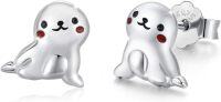 wholesale 925 Sterling Silver Cute Seal Stud Earrings for Women - Animal  Ideas-A-Seal