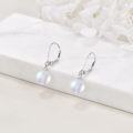 wholesale 925 Sterling Silver Fake Moonstone Earrings, Hypoallergenic, Gift for All Occasions-0-4