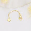 wholesale 14K Gold (Au585) Hypoallergenic Nickel-Free Jewelry Extender Chain 1/2/3 Inch with Lobster Clasp-0-3