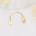 wholesale 14k Gold Lobster Clasp Chain With Clover Charm-0-3