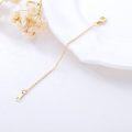 wholesale 18K Gold (Au750) Nickel-Free Hypoallergenic Jewelry Extender Chain 1/2/3 Inch with Lobster Clasp-0-2