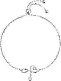 wholesale 925 Sterling Silver Infinity Bracelet with Opal Charm for Nurses and Women-Created Opal