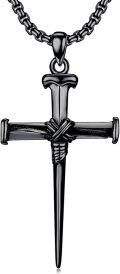 wholesale Sterling Silver 3 Nail Cross Pendant Christian Jewelry Gift for Men 22+2 -0-0