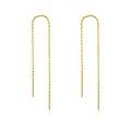 wholesale 925 Sterling Silver Long Chain Earrings-0-0