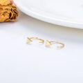 wholesale Gold Arrow Shape Open Top Ear Cuff Set for Women-0-1