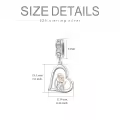 wholesale 925 Sterling Silver Family Love Charm Bracelet Wholesale for Daughter Mother Lover - Birthday Valentine's Day Gifts-0-20