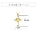 wholesale 925 Sterling Silver Celtic Knot Cross Infinity Love Heart Pendant Necklace-0-14