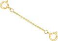 wholesale 10K Gold Rope Chain Necklace for Men Women 1.0mm-4mm 16-36 Exquisite s-0-0