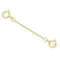 wholesale 10k Gold Extension Chain With Lobster Clasps For Jewelry Making-0-18