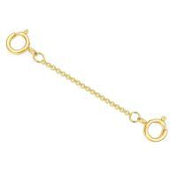 wholesale 10k Gold Extension Chain With Lobster Clasps For Jewelry Making-Style 1 4inch