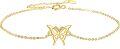 wholesale 14K Gold Butterfly Bracelet - Elegant Symbol of Beauty, Freedom & Transformation, Perfect Gift for Women, Daily & Party Wear-0-0