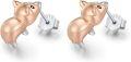 wholesale 925 Sterling Silver Pig Stud Earrings - Cute Animal Jewelry for Women and Girls-0-0