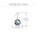 wholesale 925 Sterling Silver Howling Wolf Earrings-0-4