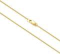 wholesale 14K Yellow Gold (Au585) Nickel-Free Hypoallergenic Lightweight Chain 1mm-1.35mm 14-36 Lobster Clasp Gift for Women-0-0