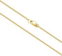 wholesale 14K Yellow Gold (Au585) Nickel-Free Hypoallergenic Lightweight Chain 1mm-1.35mm 14-36 Lobster Clasp Gift for Women-1.2mm