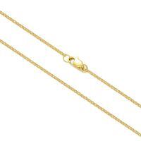 wholesale 14K Yellow Gold (Au585) Nickel-Free Hypoallergenic Lightweight Chain 1mm-1.35mm 14-36 Lobster Clasp Gift for Women-1.2mm