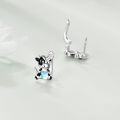 wholesale 925 Sterling Silver Cow Heart Stud Earrings - Cute Fashion Jewelry for Women Gift Ideas-0-1