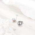wholesale 925 Sterling Silver Volleyball Stud Earrings Sports  for Women and Men-0-2