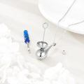 wholesale 925 Sterling Silver Teardrop Cremation Urn Pendant with Funnel and Fill Tool - Keepsake Memorial Jewelry-0-3