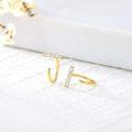 wholesale 14K Gold Diamond Ear Cuff Set Minimalist Jewelry for Women-0-1