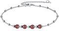 wholesale 925 Sterling Silver Ladybug Bracelet for Women Adjustable Chain s-0-0