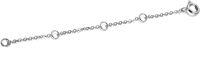 wholesale 14K Gold Adjustable Chain Extender 2 3 4 Inch for Necklace Bracelet-White Gold 4.0 Inches