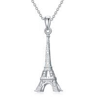 wholesale 925 Sterling Silver Eiffel Tower Necklace-Paris