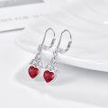 wholesale Sterling Silver Celtic Birthstone Drop Earrings Irish Jewelry Gifts-0-1