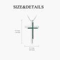 wholesale Sterling Silver Cross Pendant Necklace for Women Jewelry Gift-0-10