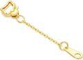 wholesale 14K Gold (Au585) Nickel-Free Hypoallergenic Jewelry Extender Chain - 1/2/3 Inch - Durable & Shiny-0-0