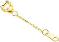 wholesale 14K Gold (Au585) Nickel-Free Hypoallergenic Jewelry Extender Chain - 1/2/3 Inch - Durable & Shiny-Style 2