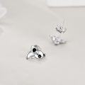 wholesale 925 Sterling Silver Koala Bear Stud Earrings - Adorable Animal  for Girls and Women-0-3