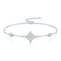 wholesale 925 Sterling Silver Celtic Knot Bracelet Wholesale With Moonstone Accents-0-0