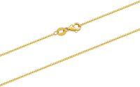 wholesale 14K Yellow Gold Durable Strong Real Cuban Link Curb Chain 0 8 2 6mm-14inch 1mm Rolo Chain