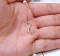 wholesale 14K Gold Infinity Charm Bracelet with Pearls and Cubic Zirconia for Women's Gifts-0-9
