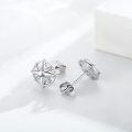 wholesale 925 Sterling Silver Compass Stud Earrings - Nautical Sailor s for Women & Friends-0-2