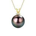 TOUPOP 14k Yellow Gold Natural Pearl Necklace For Women-0-0