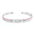 TOUPOP Sterling Silver Opal Cuff Bangle Bracelet For Women-0-0
