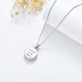 wholesale 925 Sterling Silver Mother Daughter Locket Necklace Wholesale With Abalone Shell And Photo Insert-0-1